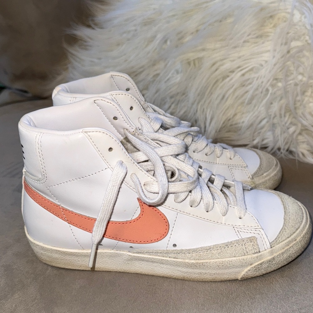 Pink Nike Blazers